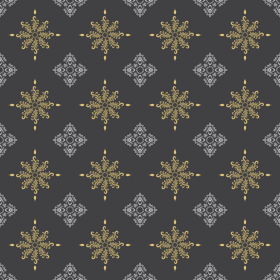 Luxury Vintage Seamless Pattern vector
