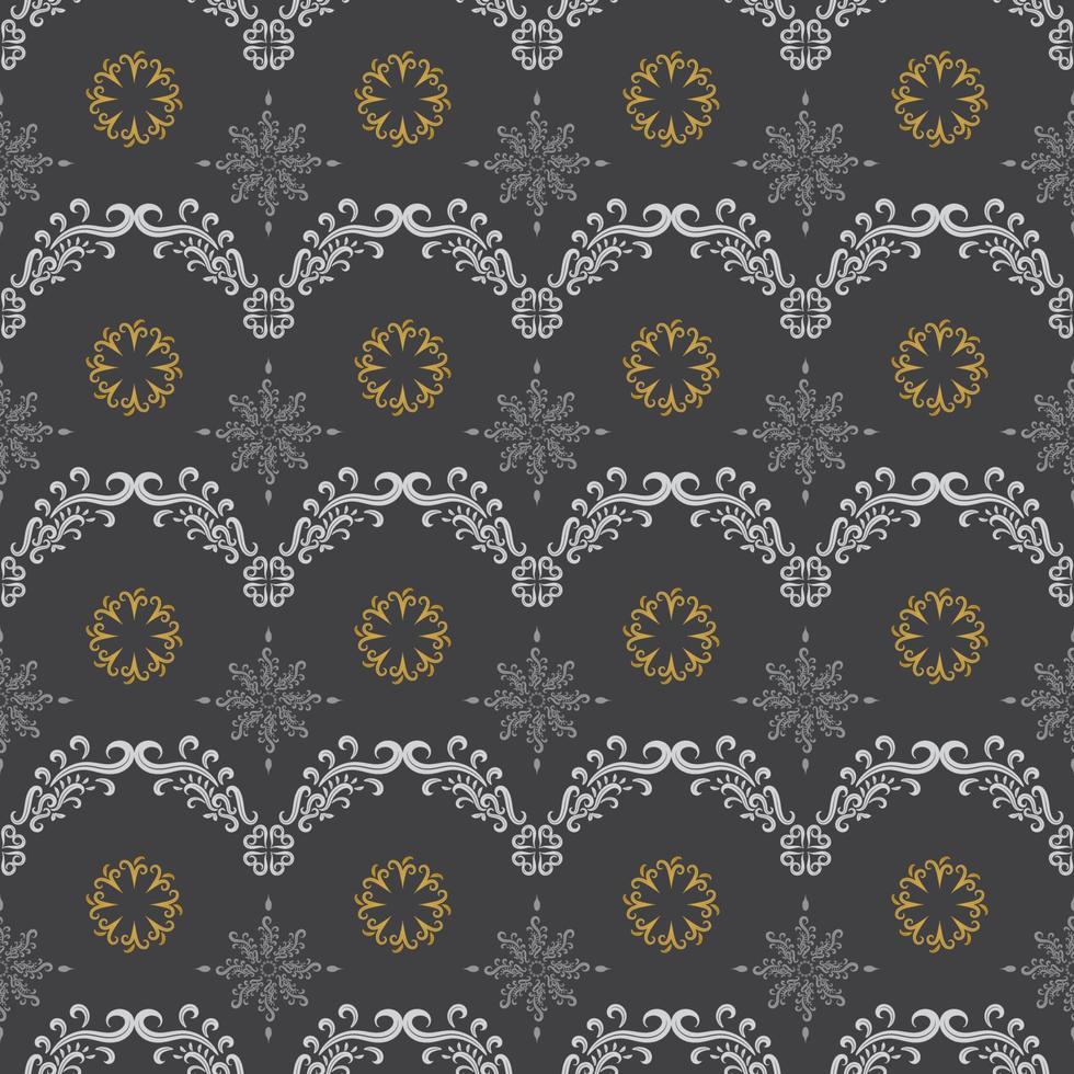 Luxury Vintage Seamless Pattern vector