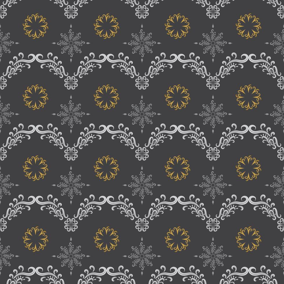 Luxury Vintage Seamless Pattern vector