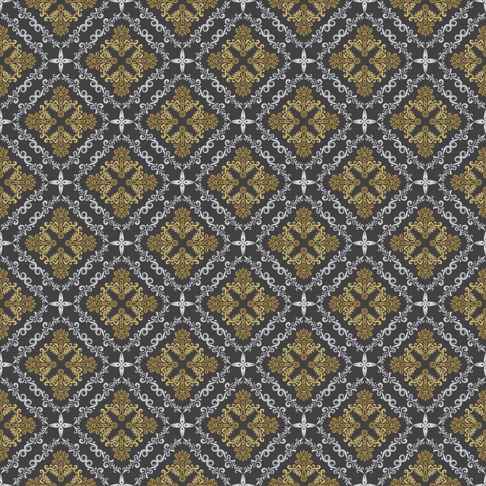 Luxury Vintage Seamless Pattern vector