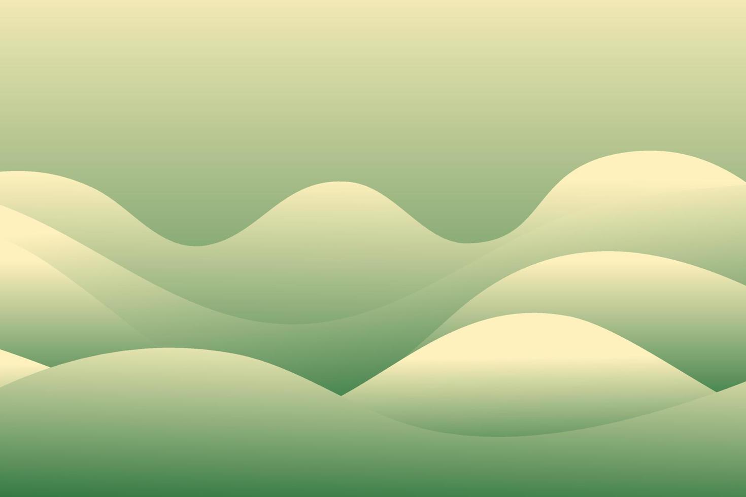 Wave gradient abstract background vector design