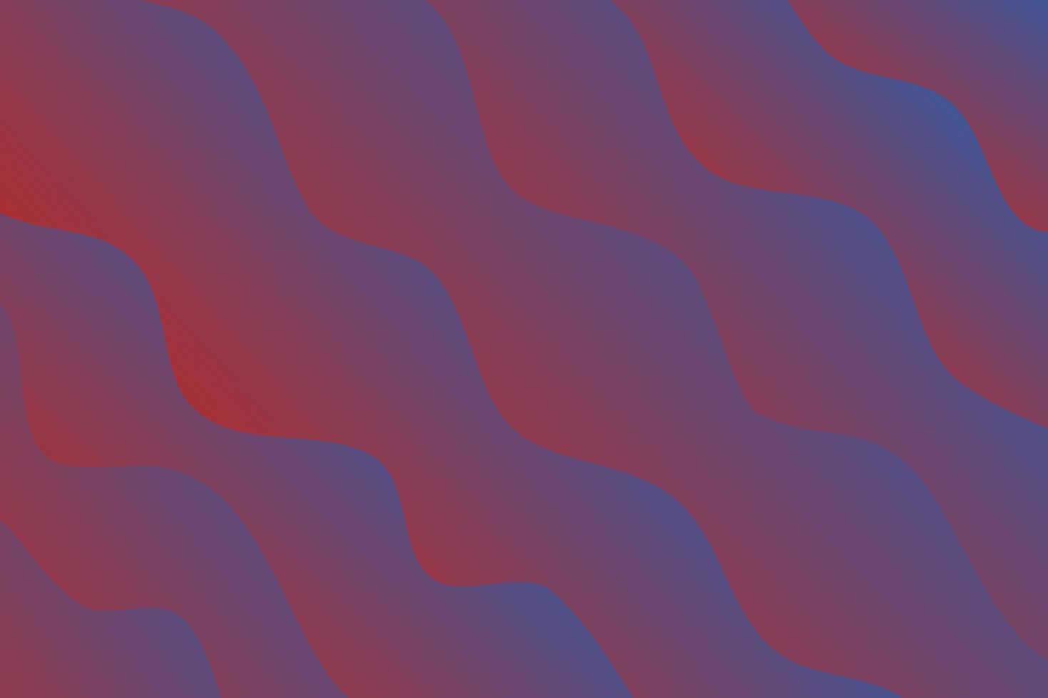 Gradient red and blue abstract background vector design