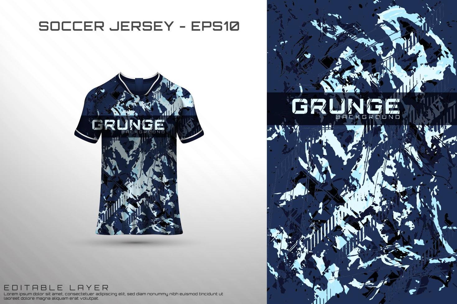 Sports jersey and t-shirt template sports jersey design vector mockup.