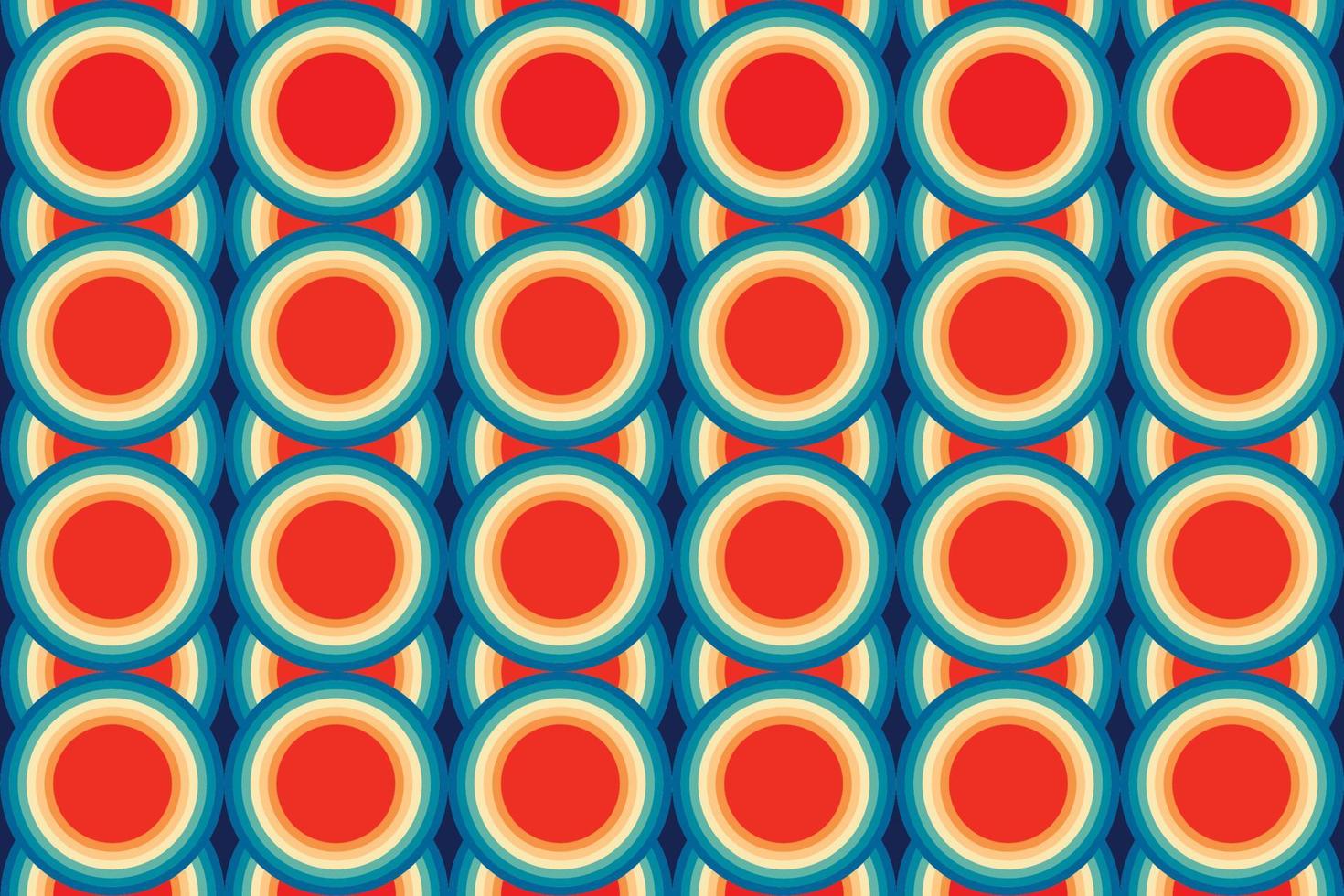 Modern seamless pattern, retro pattern. vector