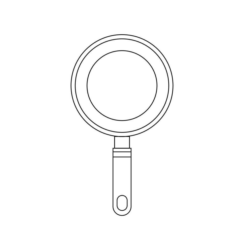 Kitchen Pan vector icon