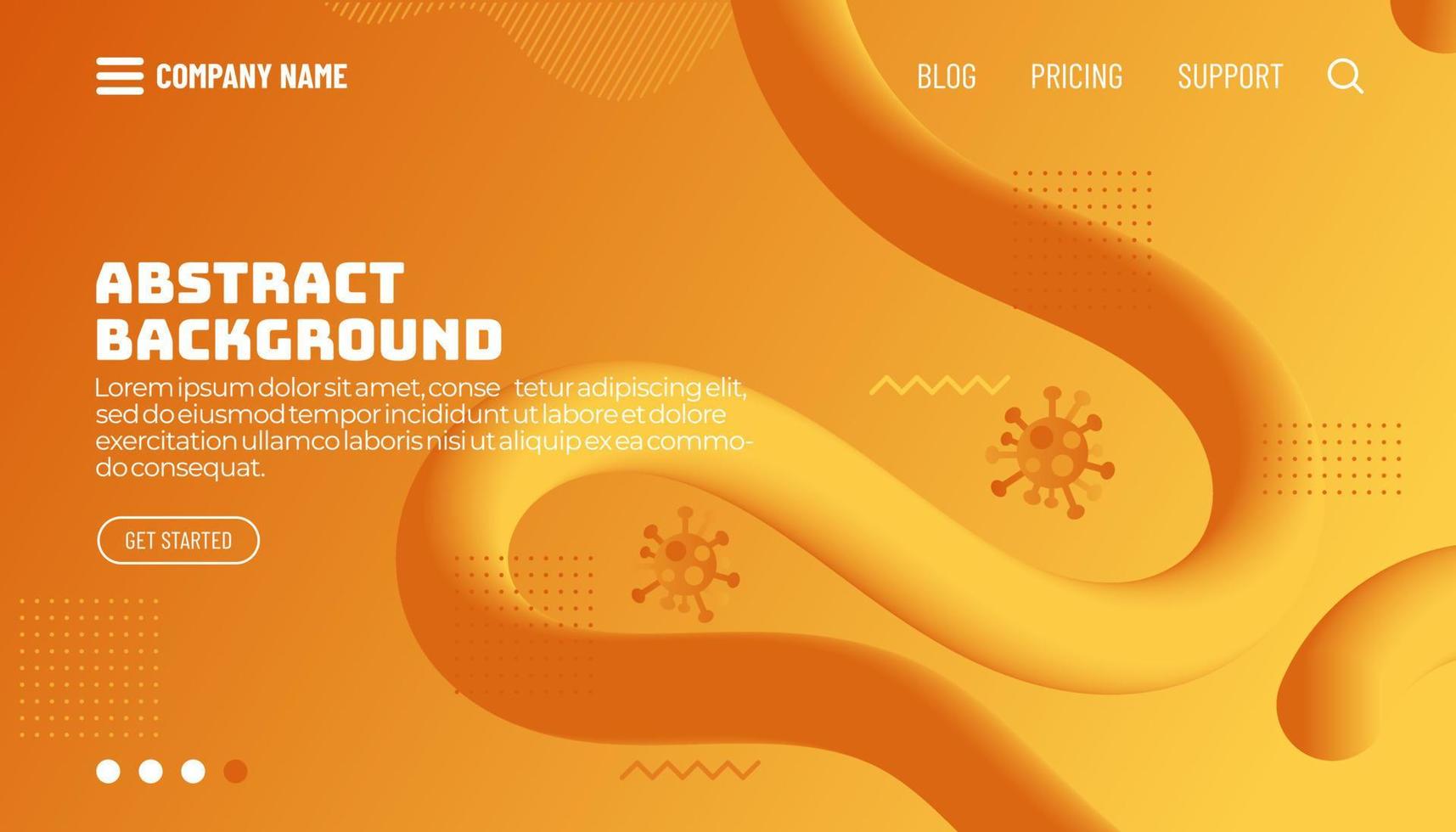 3d abstract concept. 3d flow shape creative design set. Dynamic liquid color wave backgrounds. Templates set for brochures, posters, banners, flyers and cards. Vector illustration