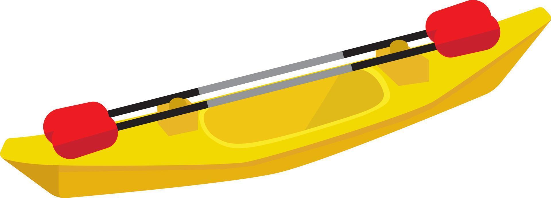 Kayak vector illustration for design