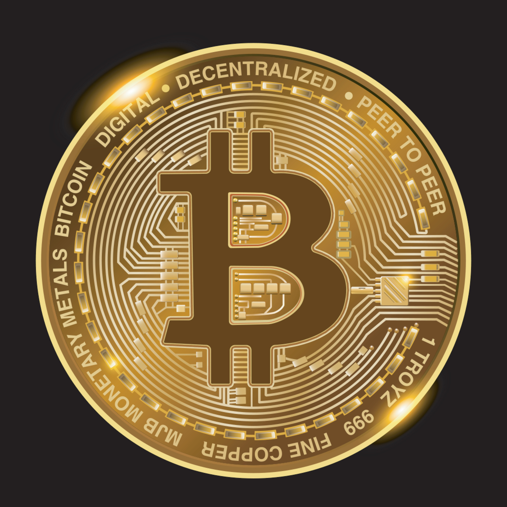 Bitcoin Vector Art Icons And Graphics For Free Download