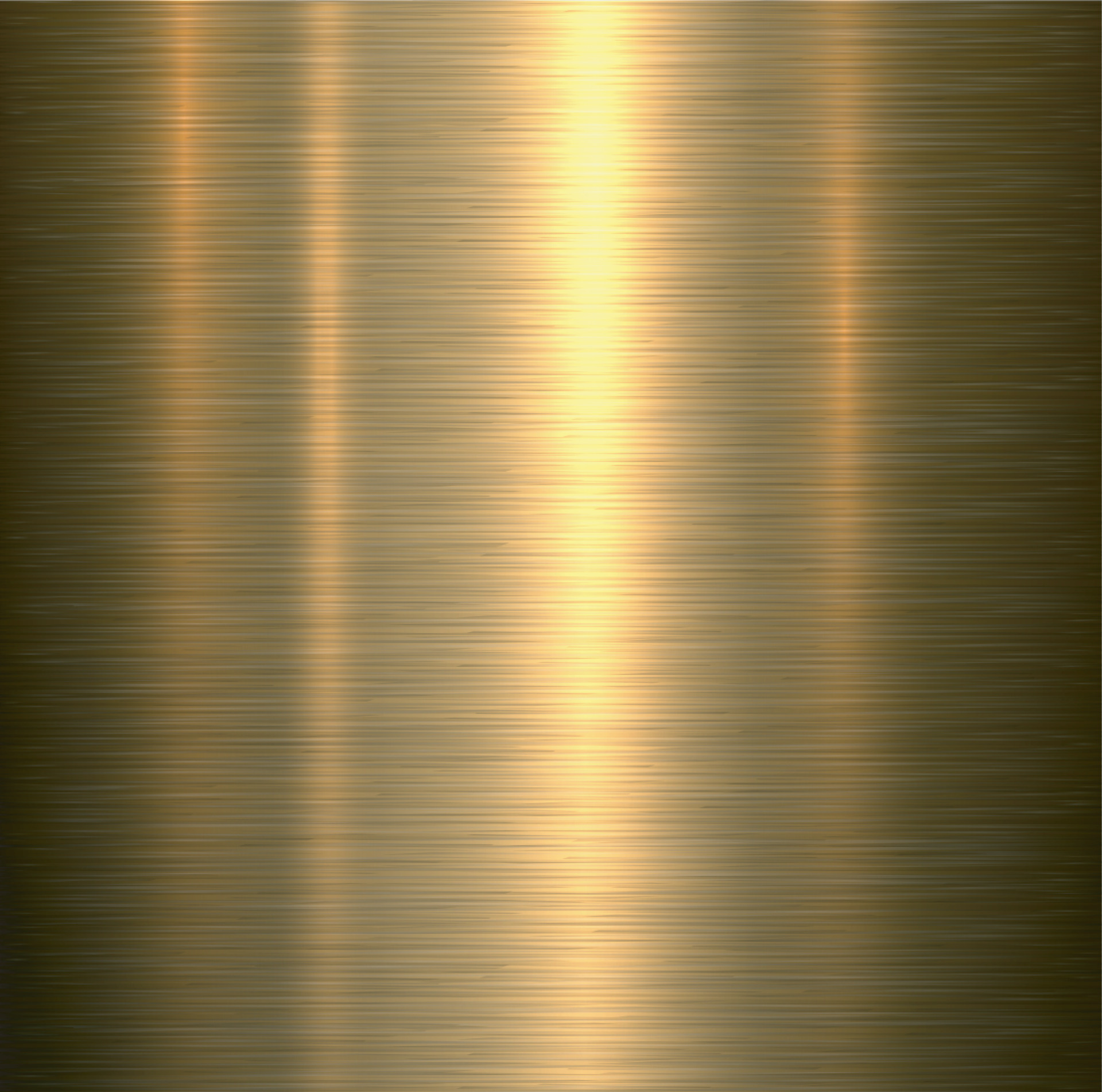 Metal background, gold brushed metallic texture plate 5018703 Vector