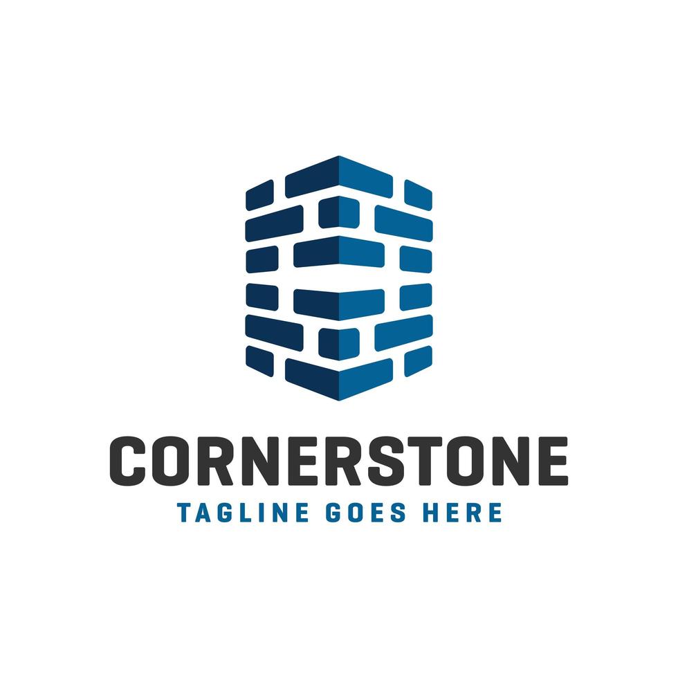 natural stone industry logo vector