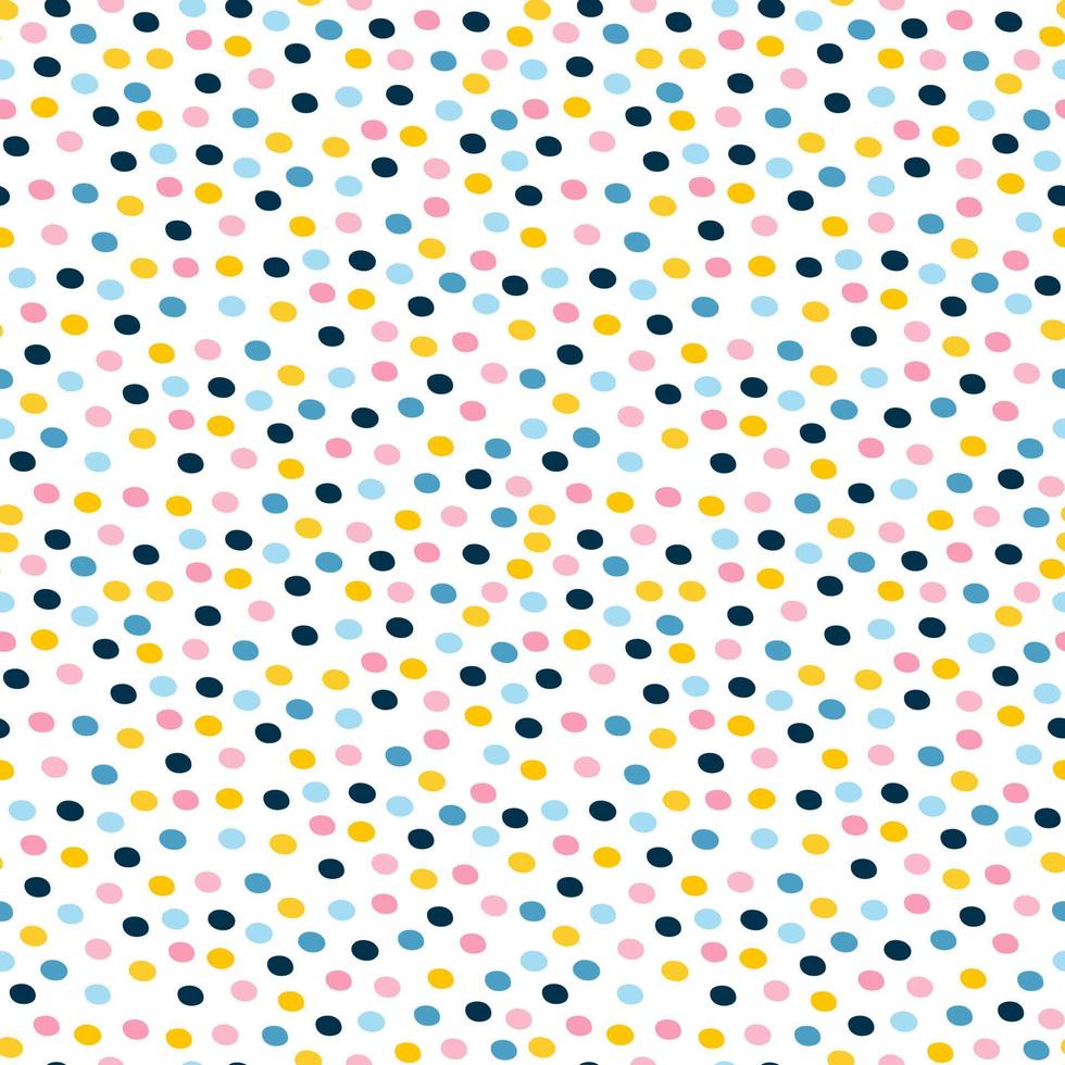 multicolored circles minimalistic childish print. Seamless pattern. simple background is ideal for printing, textiles, fabric, wallpaper, wrapping paper, scrubbing. Vector hand drawn illustration