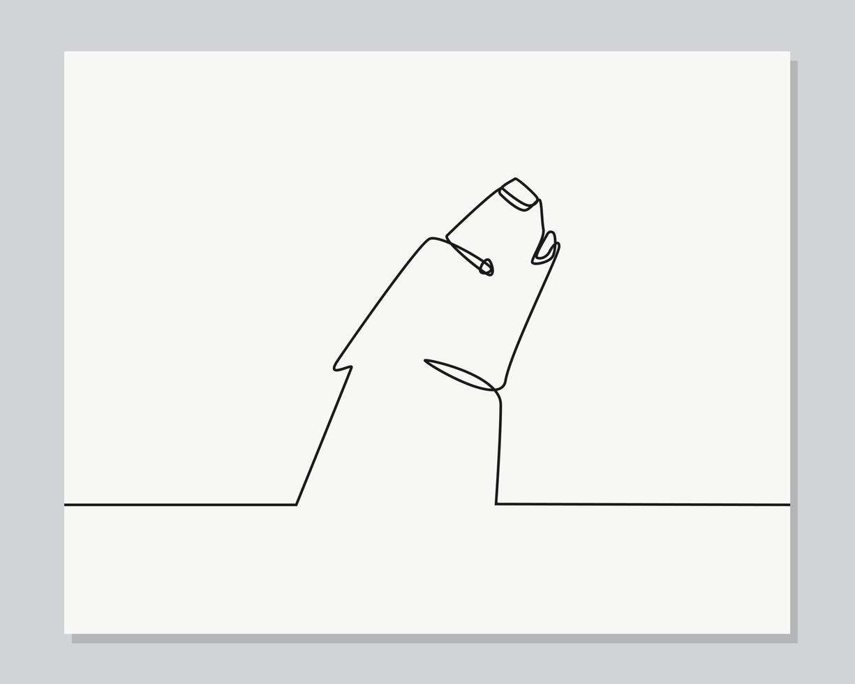 head polar bear continuous one line illustration vector