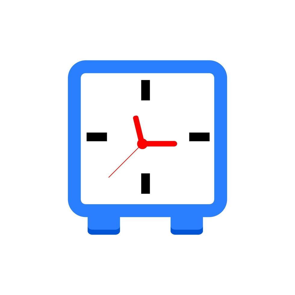 Clock icon vector. Table clock. vector