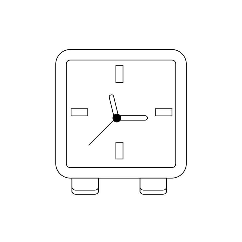 Clock vector icon