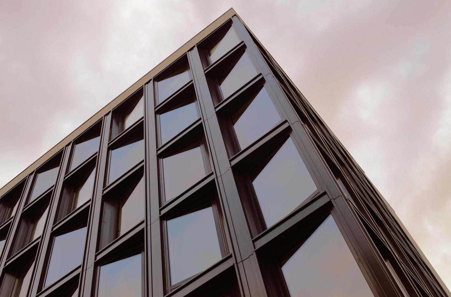 black and white concrete building photo