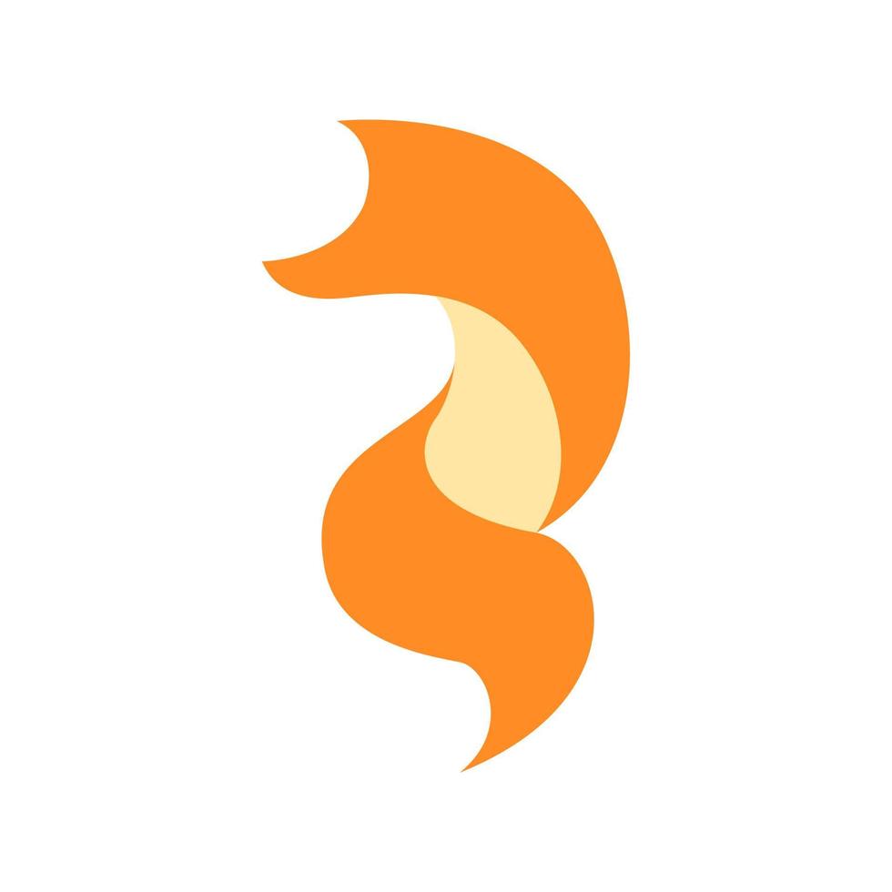 Fox logo icono símbolo vector diseño gráfico