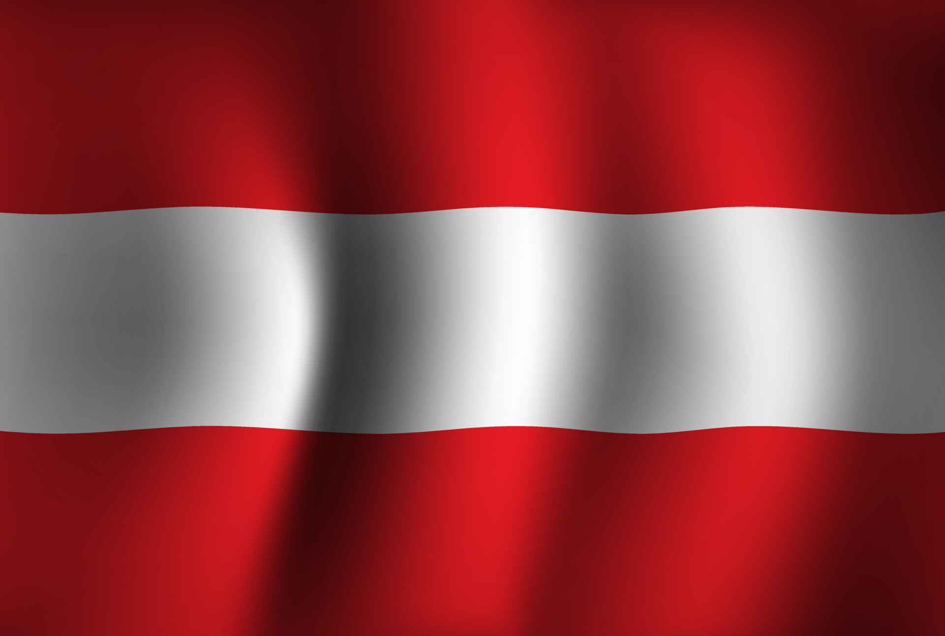 Austria Flag Background Waving 3D. National Independence Day Banner