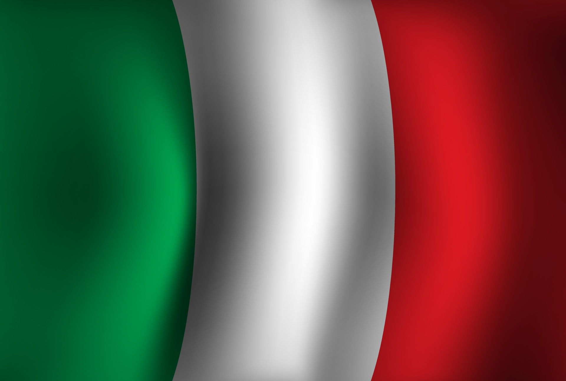 Italy Flag Background Waving 3D. National Independence Day Banner