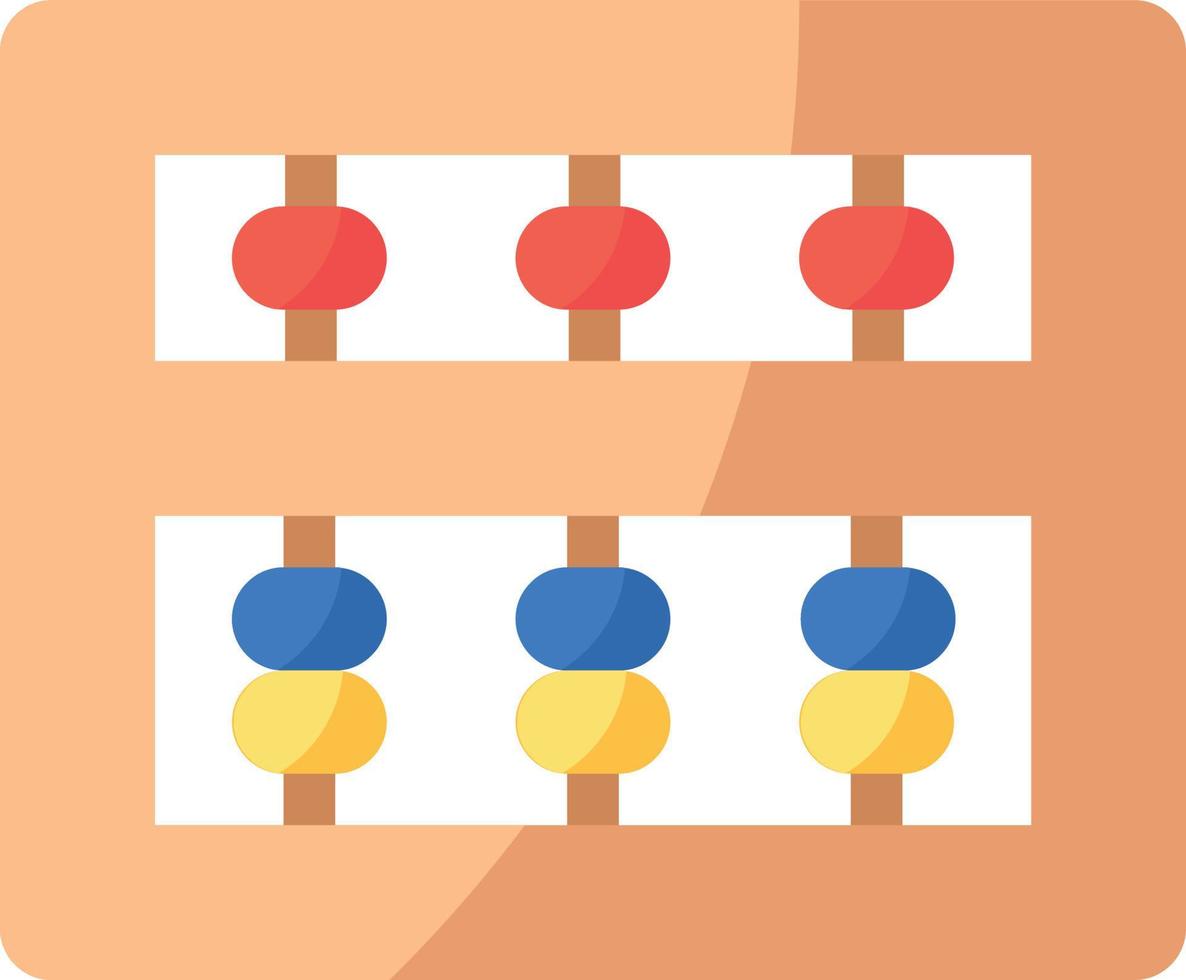 simple abacus vector icon, editable, 48 pixel