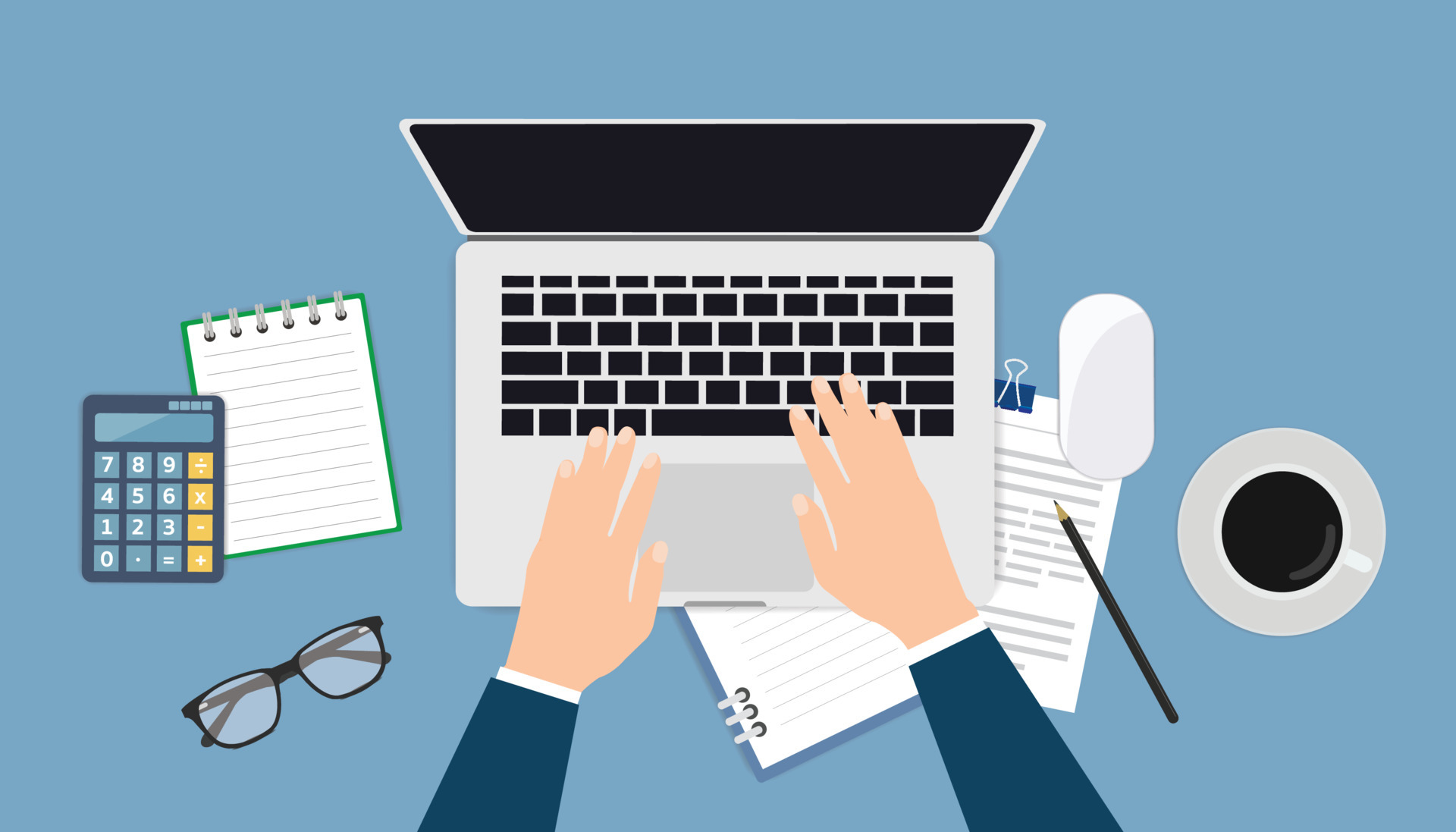 Typing Vector Art, Icons, and Graphics for Free Download