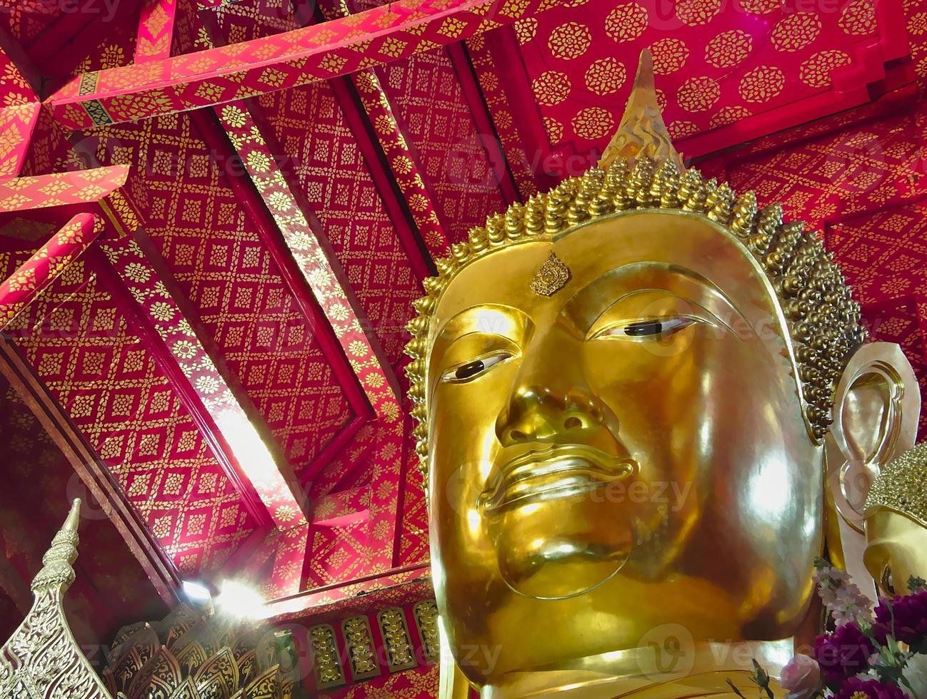 Wat Phanan Choeng Temple This highly respected Buddha statue is called Luang Pho ThoThai Luang Pho Toby Thai people and Sam Pao Kong Chinese Sam Pao KongbyChina. photo