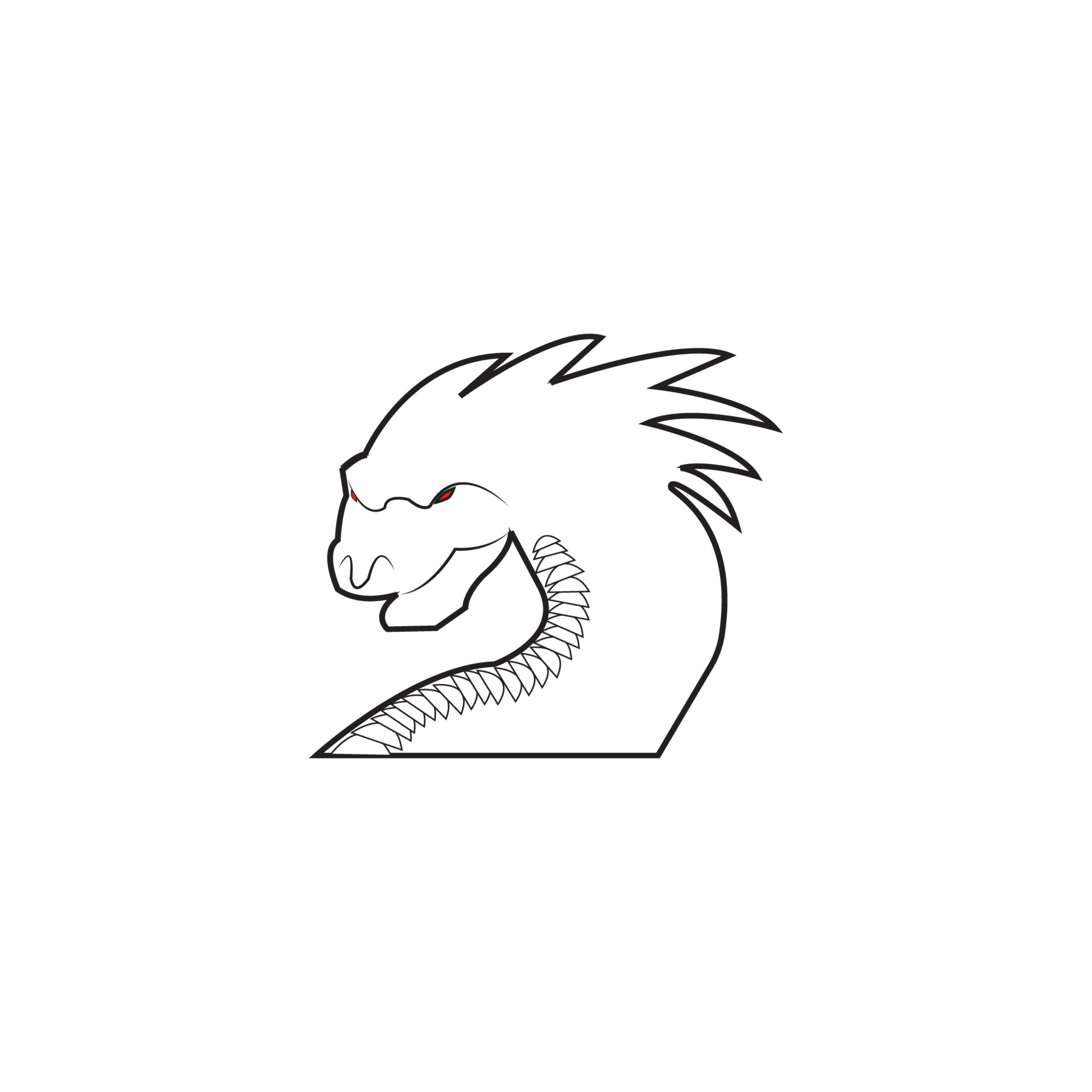 Dragon vector icon illustration 5022625 Vector Art at Vecteezy