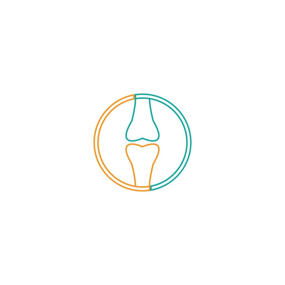 Bone logo vector template