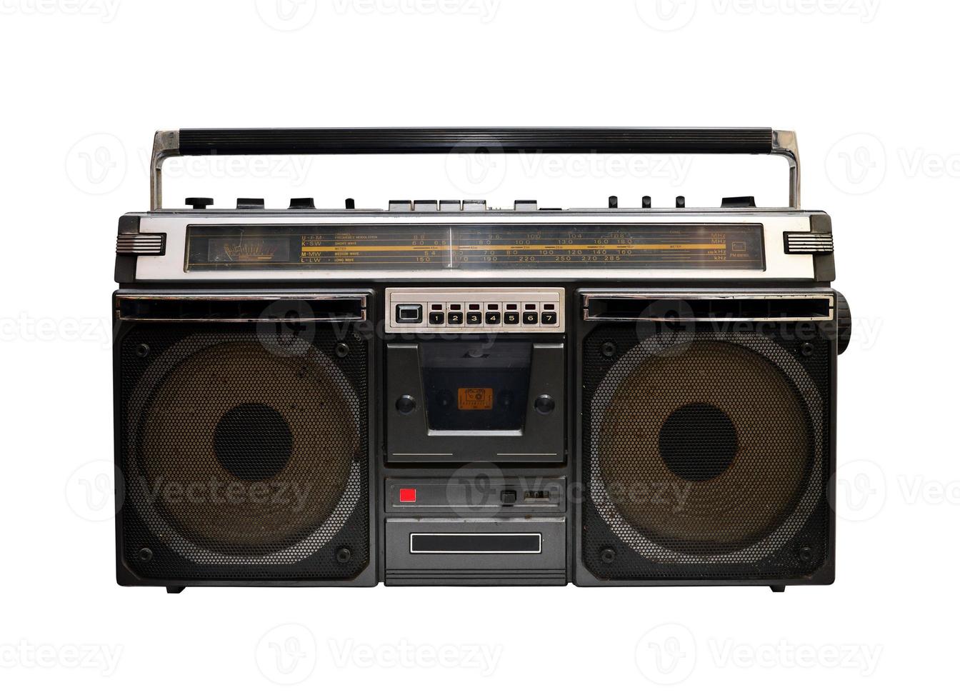 retro cassette player photo
