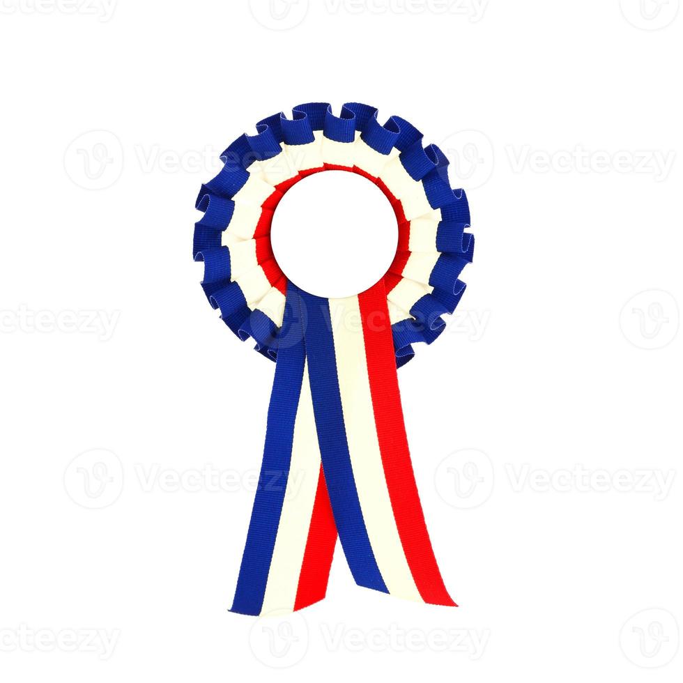 france flag ribbon photo