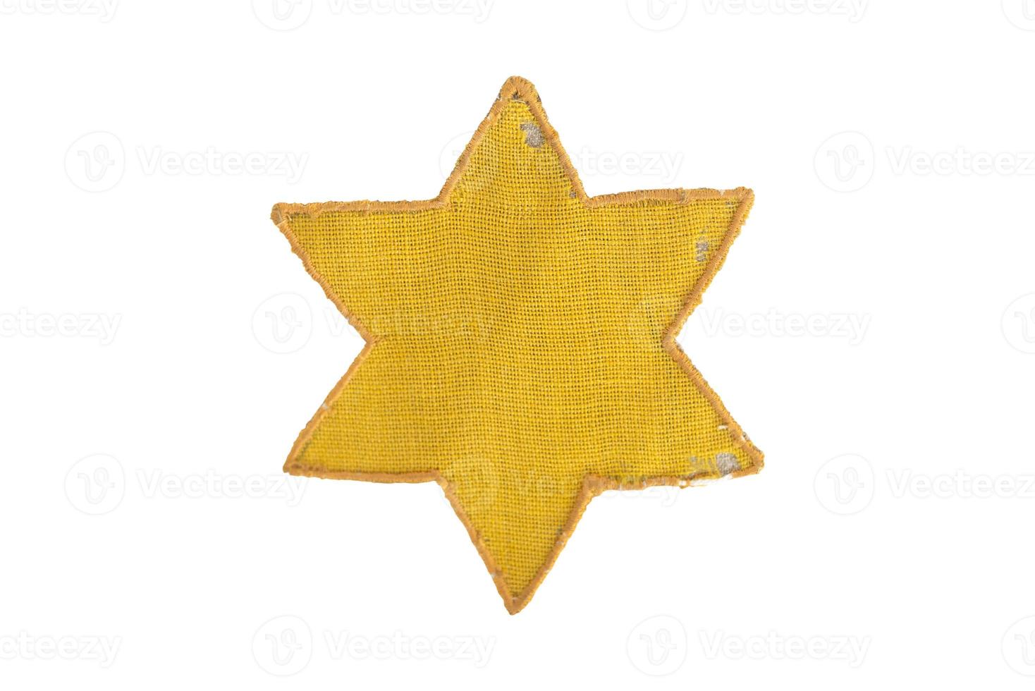 Yellow Star Of David photo