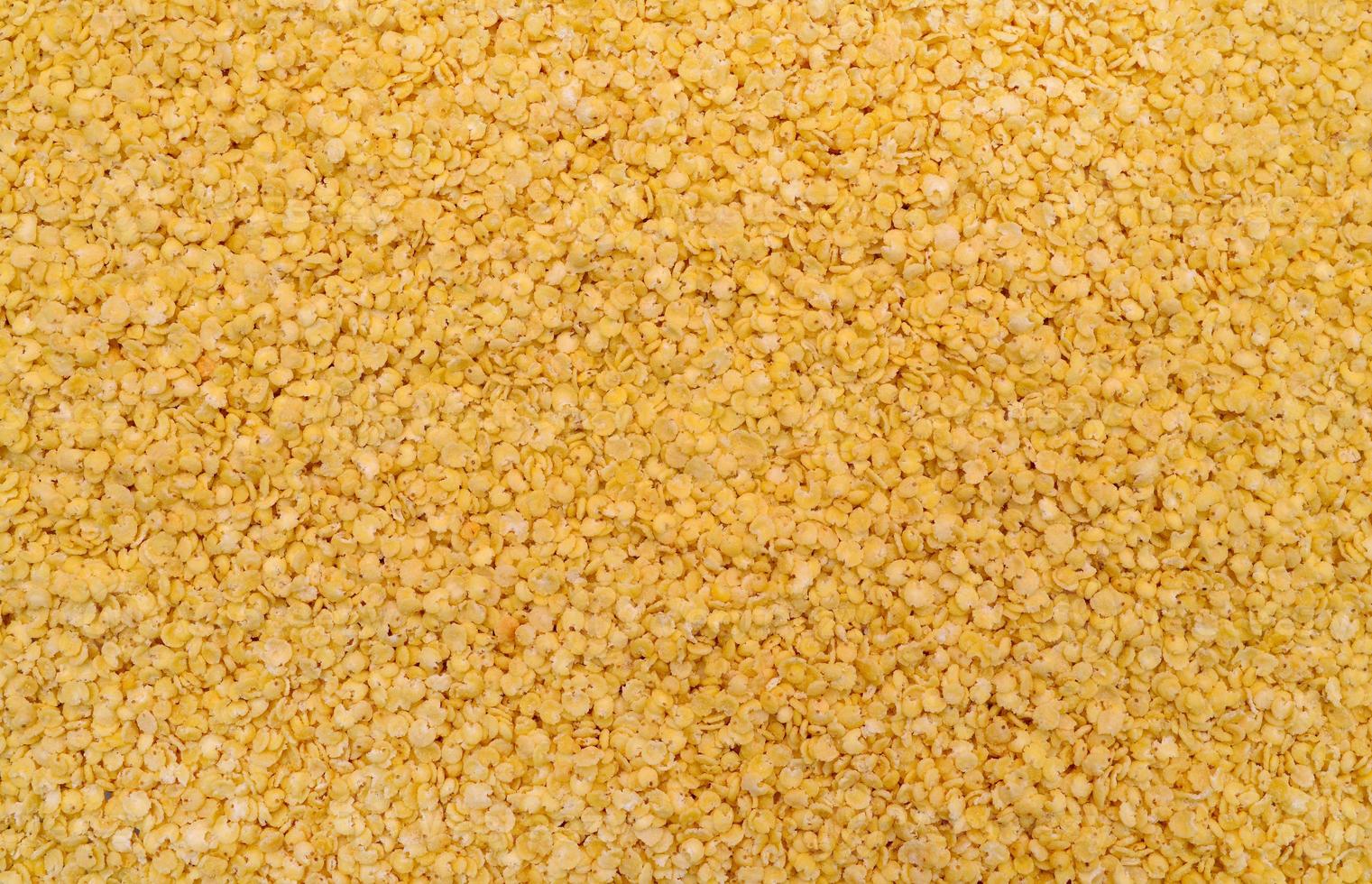 millet flakes background photo