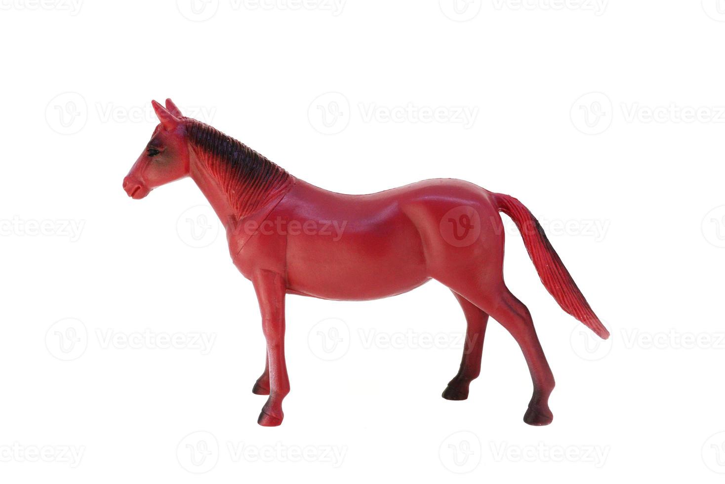 toy horse isolated photo