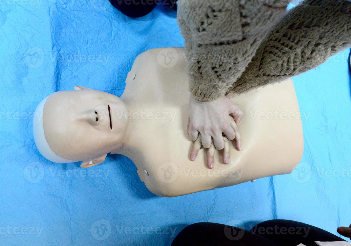 Healthcare training medical dummy photo