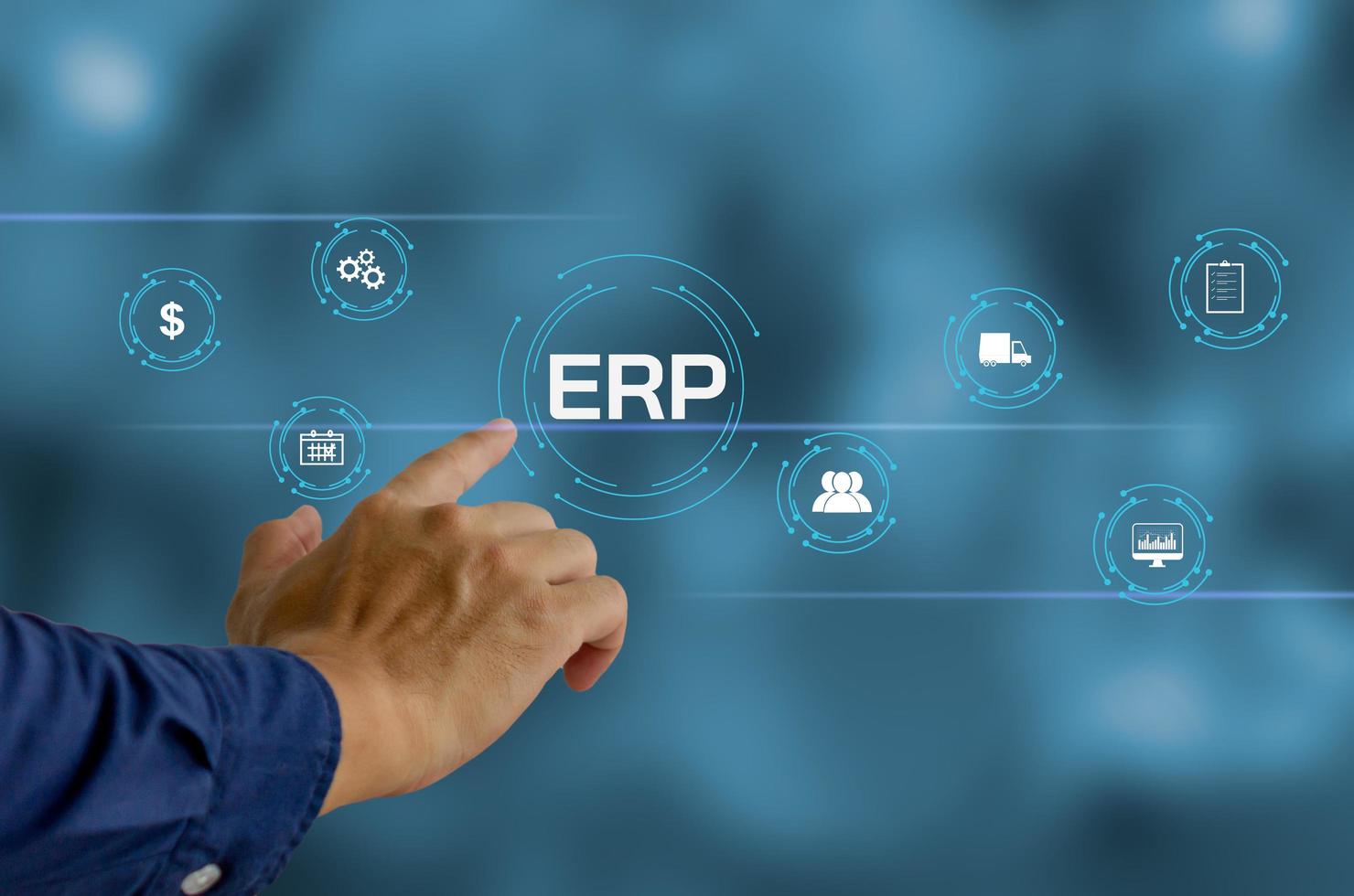 ERP Enterprise Resource Planning photo