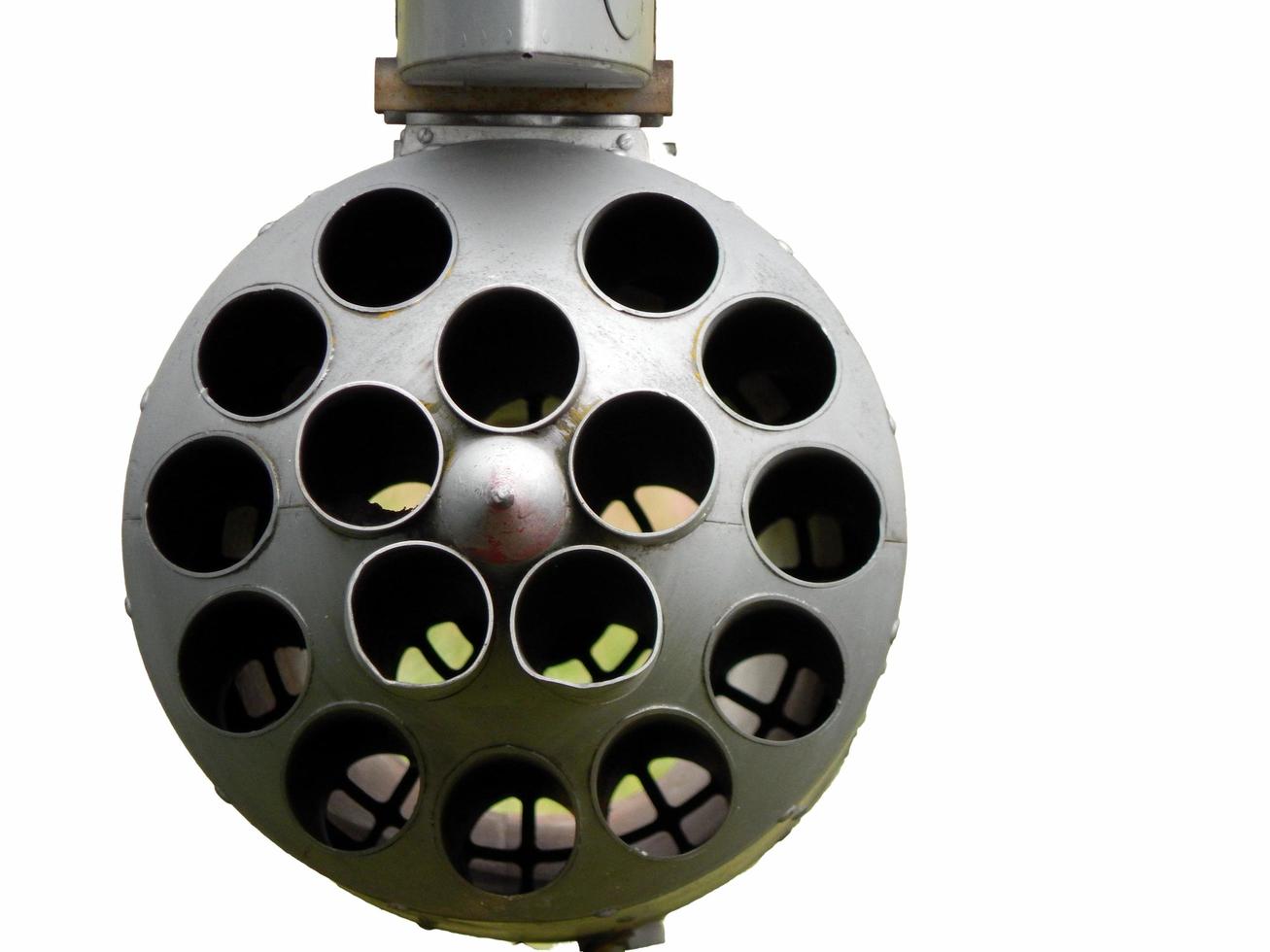 Helicopter cannon rocket the launcher photo