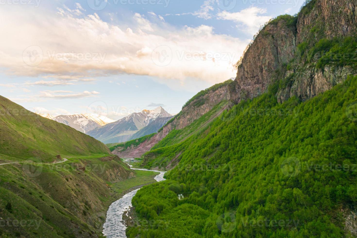 panorama del valle de truso foto