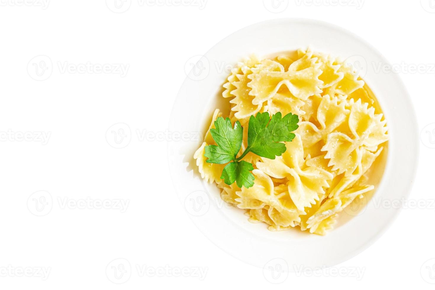farfalle pasta ready to eat healthy meal food background photo