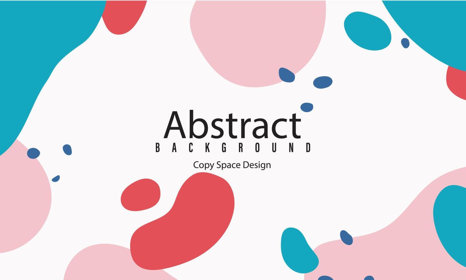 Abstract background in multiple colors with copy space vector