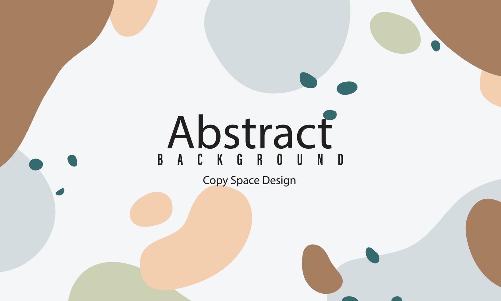 Abstract background in multiple colors with copy space vector