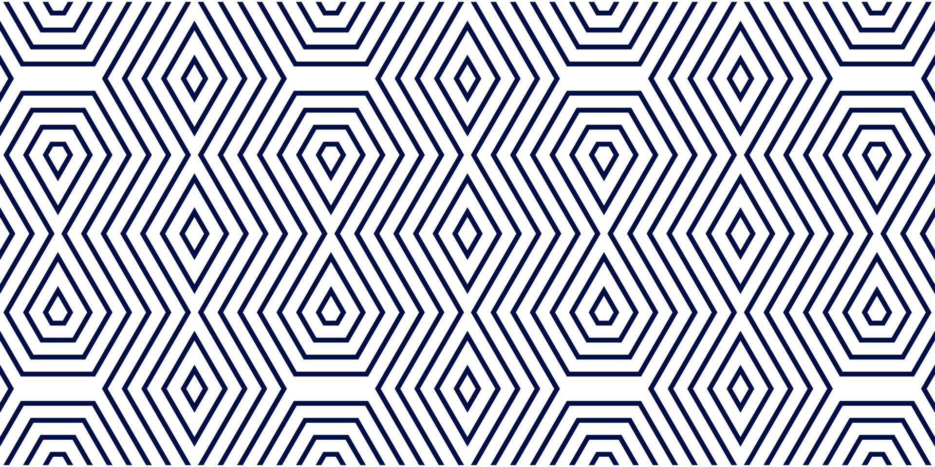 unique blue geometric ethnic background vector
