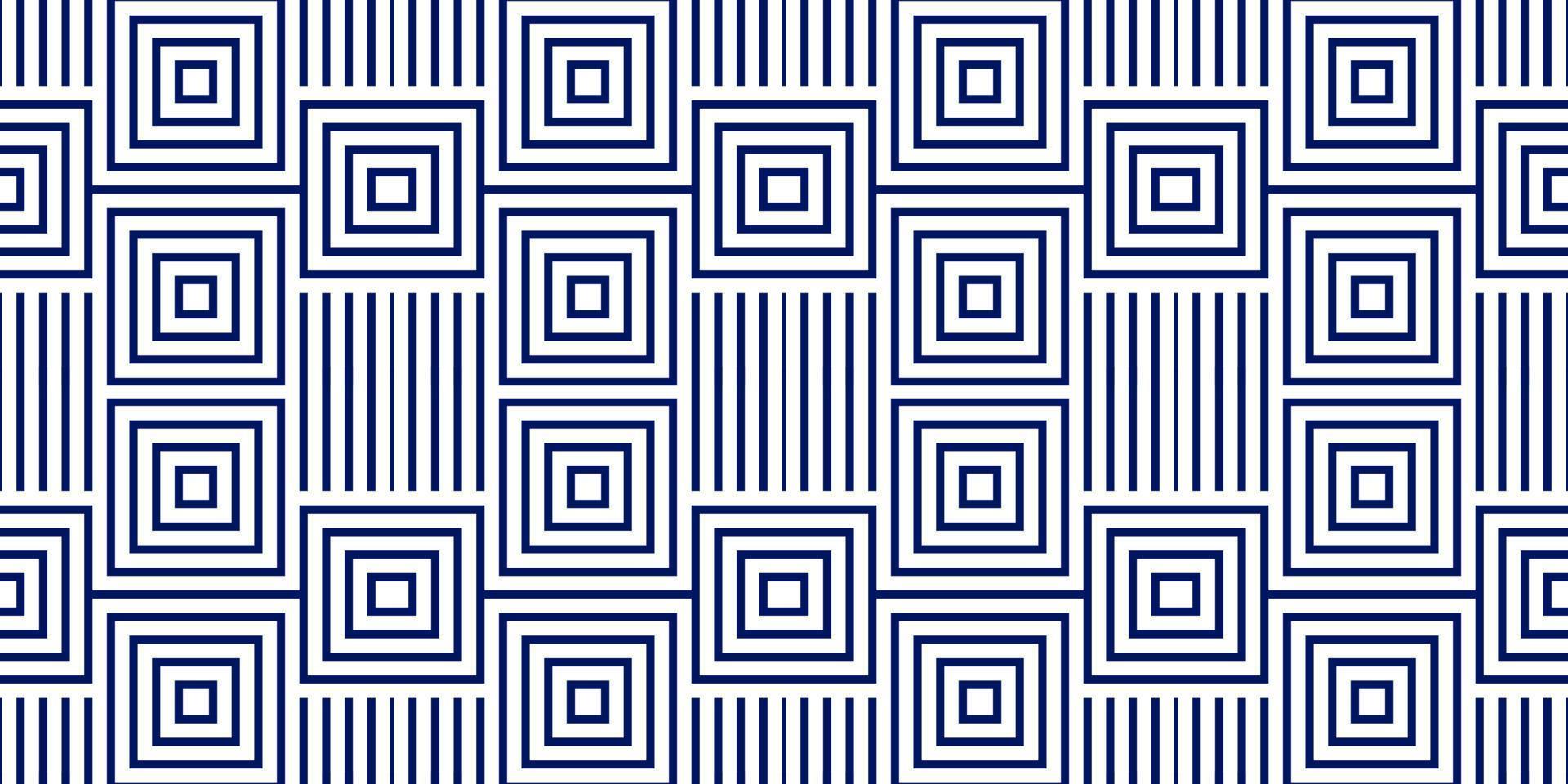 unique blue geometric ethnic background vector