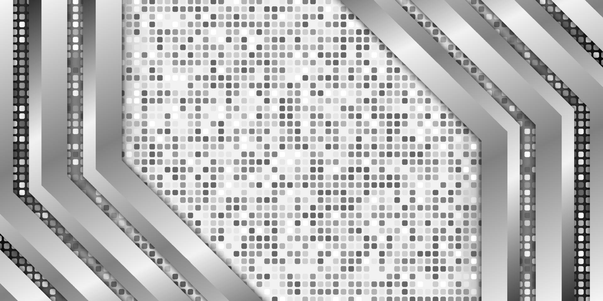 unique luxury silver white background vector