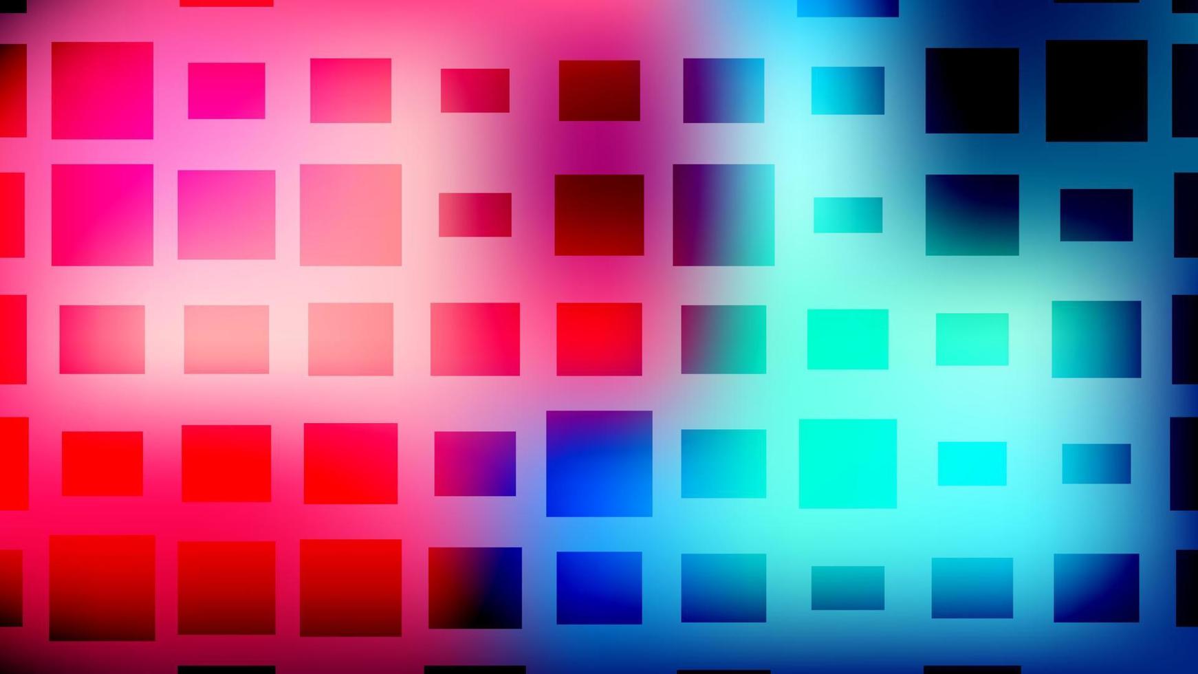 colorido fondo cuadrado desordenado. tarjeta de gradiente abstracto moderno. cartel geométrico de negocios. vector