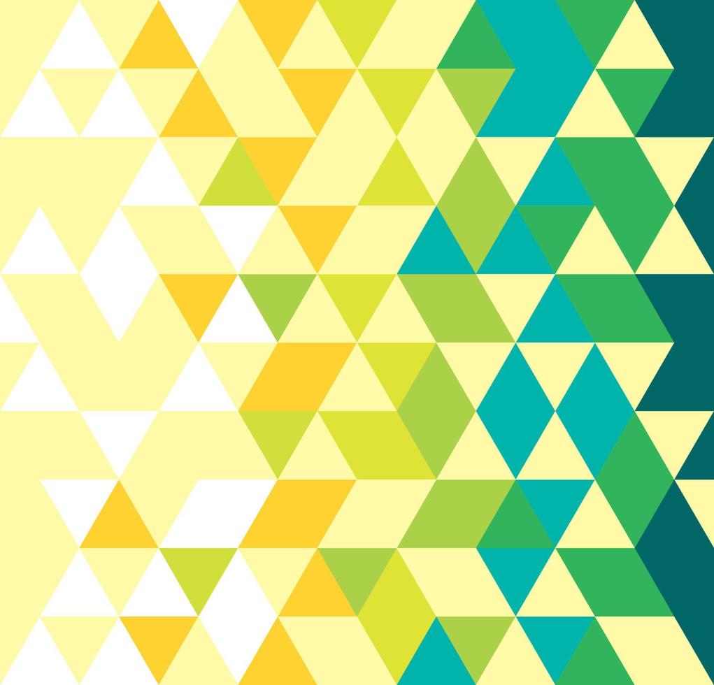 patrón de formas geométricas. telón de fondo de mosaico colorido. fondo geométrico. fondo triangular. vector