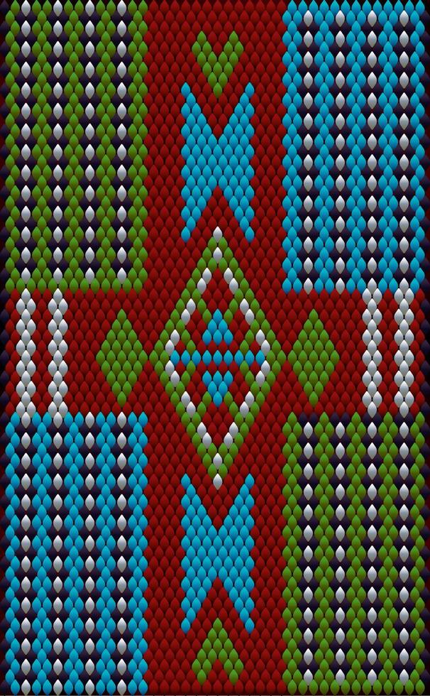 Seamless, ethnic ornament for fabrics, interiors, ceramics and furniture in the Arabic style. vector