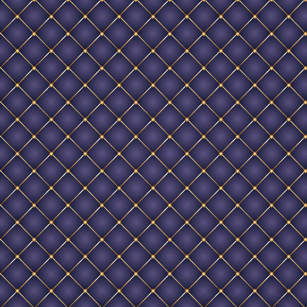 elegant quilted pattern background vector