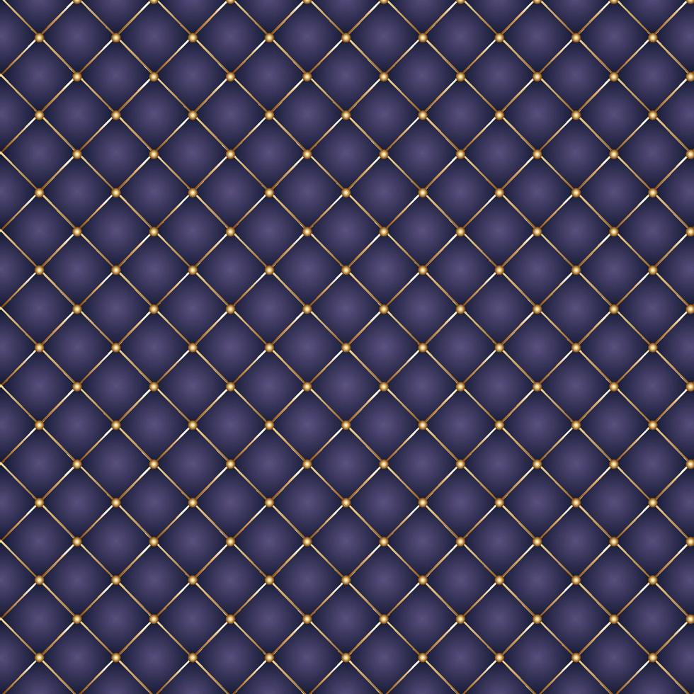 elegant quilted pattern background vector