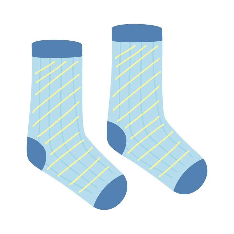 blue pair socks 5029741 Vector Art at Vecteezy