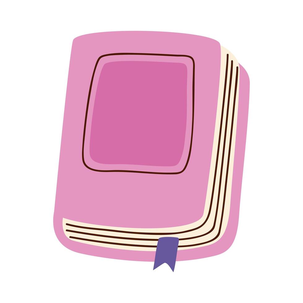 book pink cover vector