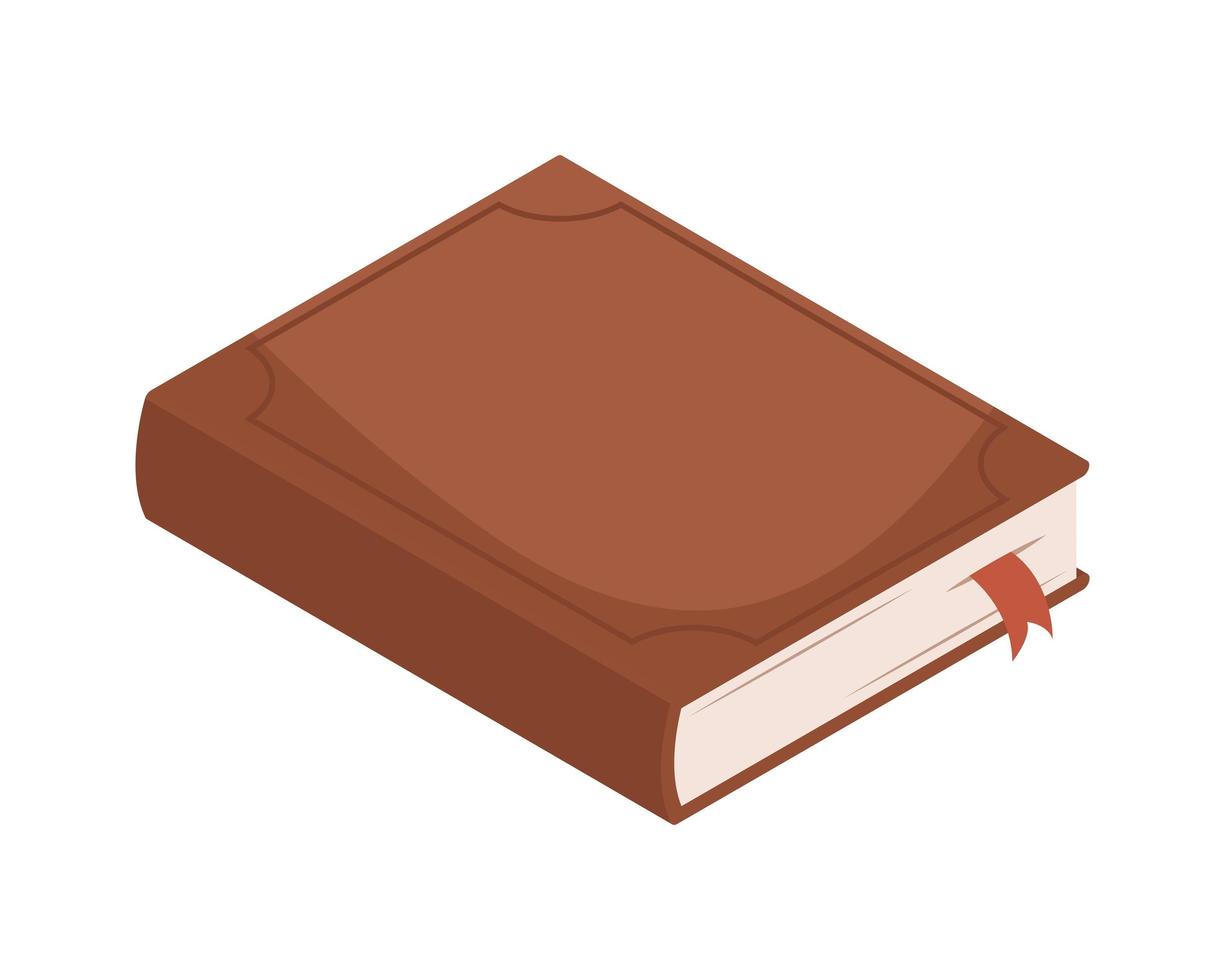 brown text book vector